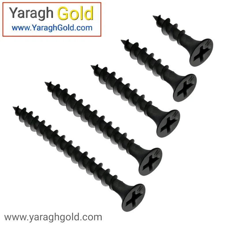 پیچ گازور مشکی ۱۰۰۰ عددی